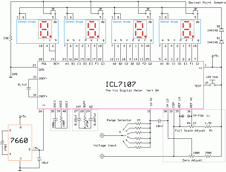 ICL7107的原理与特性