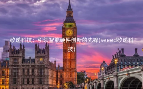 矽递科技：引领智能硬件创新的先锋(seeed矽递科技)