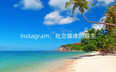 Instagram：社交媒体的霸主