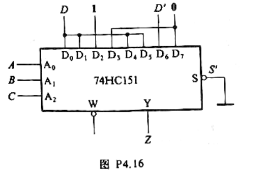 74HC151的工作原理是什么(74hc151)