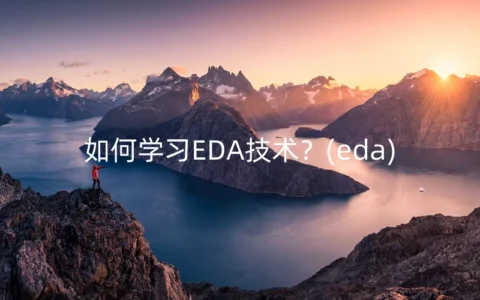 如何学习EDA技术？(eda)