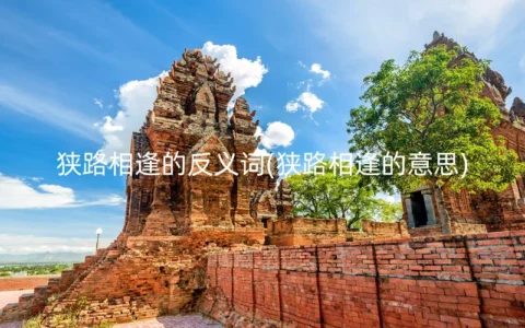 狭路相逢的反义词(狭路相逢的意思)