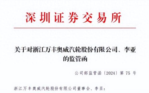 万丰奥威亏钱或可索赔