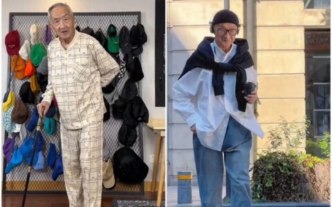 厉害了！孙子减龄式爆改87岁爷爷！换身衣服年轻50岁！