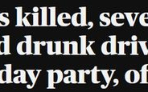女子酒驾撞入孩童生日派对 2姐弟当场丧命另有15伤