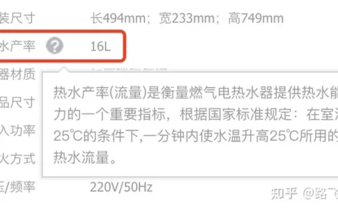 16L的天然气热水器对燃气表有要求吗?