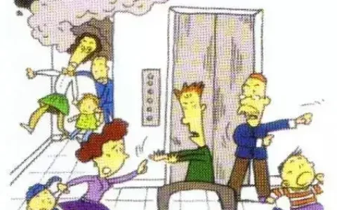 住在高层如果楼下某层发生火灾，该怎么办？