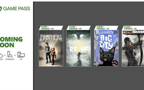 《古墓丽影：决定版》领衔，5 月上旬微软 XGP 新增游戏阵容公布