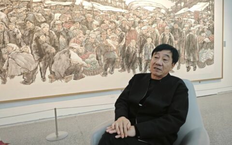 宁波女婿回甬办画展，好友俞敏洪来助阵