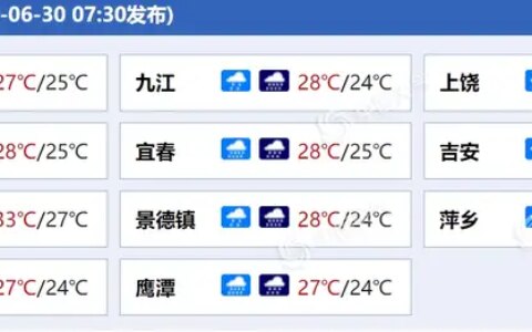 大暴雨！江西南昌九江等部分地区强降雨持续-九江暴雨情况如何