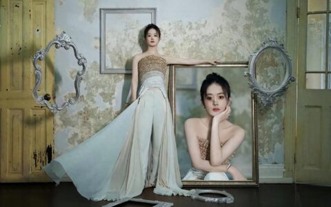 赵丽颖油画大片曝光，网友：这腹肌，我酸了！-赵丽颖绘画