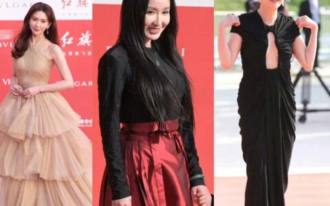 北影红毯：明星造型各异，关晓彤遭碾压-北京国际电影节红毯明星