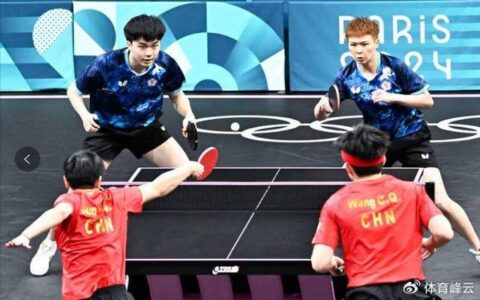 把王楚钦／孙颖莎惊出一身冷汗，中国台北名将林昀儒：没赢很可惜-王楚钦和孙颖莎是恋人吗