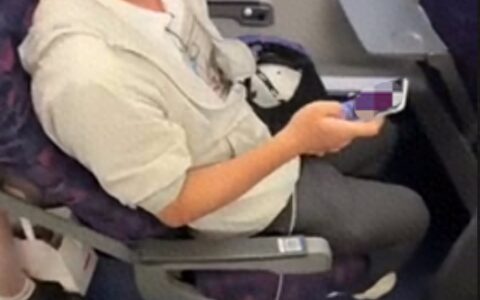 男子高铁霸座给手机充电，拒绝离开还指责对方“一根筋”？12306提醒-高铁霸座男新闻报道