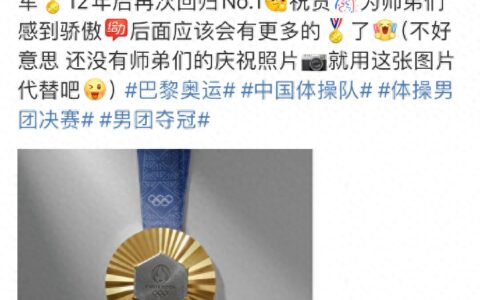 提前庆祝男团夺冠，前体操奥运冠军陈一冰为“半场开香槟”致歉：这种逆转确实没想到，请体谅每一位运动员-陈一冰奥运