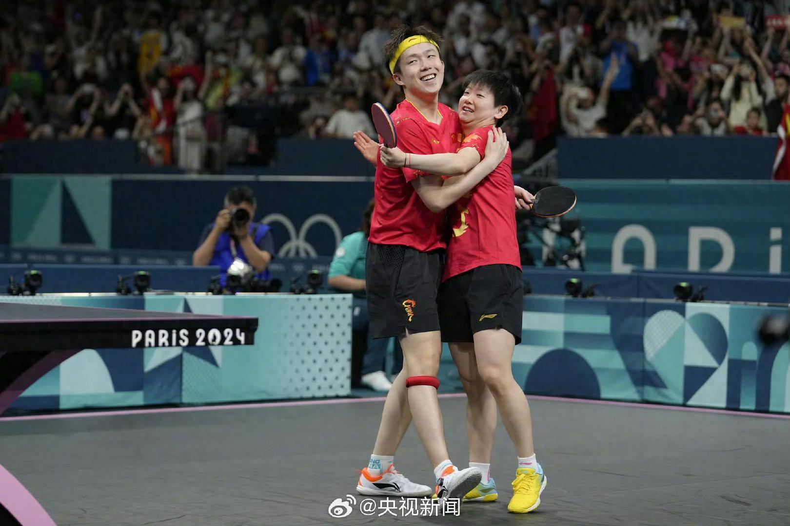 第六金入账！“莎头”组合就是世界乒坛最璀璨的“双子星”-莎头混双被拆