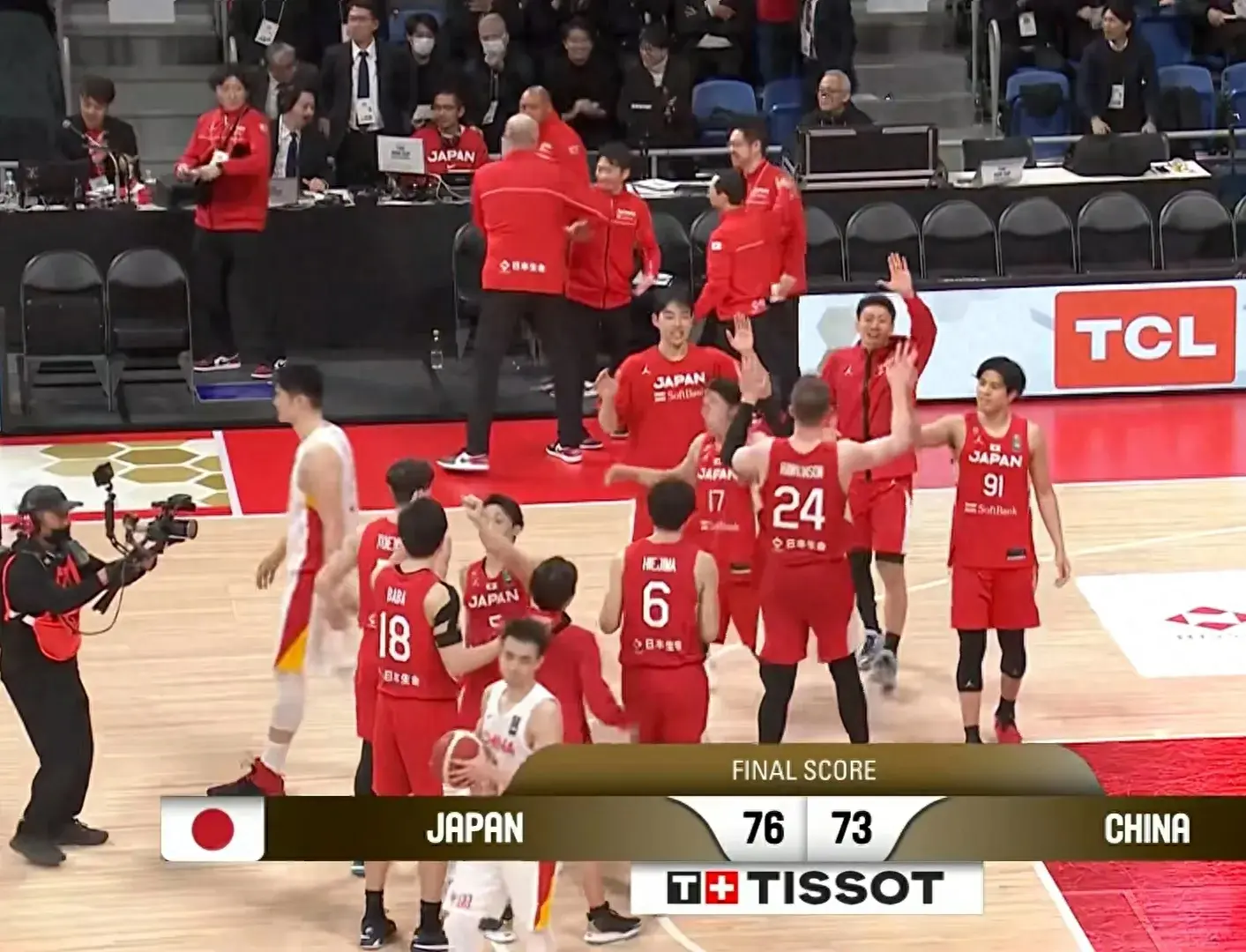 76-73！日本男篮88年首次战胜中国男篮！再见了！乔尔杰维奇！-日本男篮赢过中国队吗