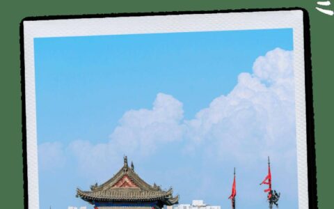 西安城墙拍了拍你，想看看你镜头下的城墙夏日-西安城墙朋友圈配文