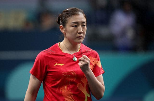 拒绝爆冷！陈梦4-1淘汰瑞典名将，晋级女单16强，连扳4局霸气十足-陈梦对战德国选手