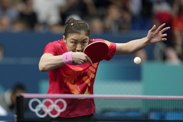 拒绝爆冷！陈梦4-1淘汰瑞典名将，晋级女单16强，连扳4局霸气十足-陈梦对战德国选手