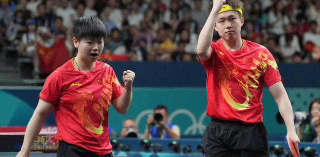 孙颖莎王楚钦混双巴黎奥运夺冠,肖战暂停成关键战术-孙颖莎王楚钦东京奥运会同框