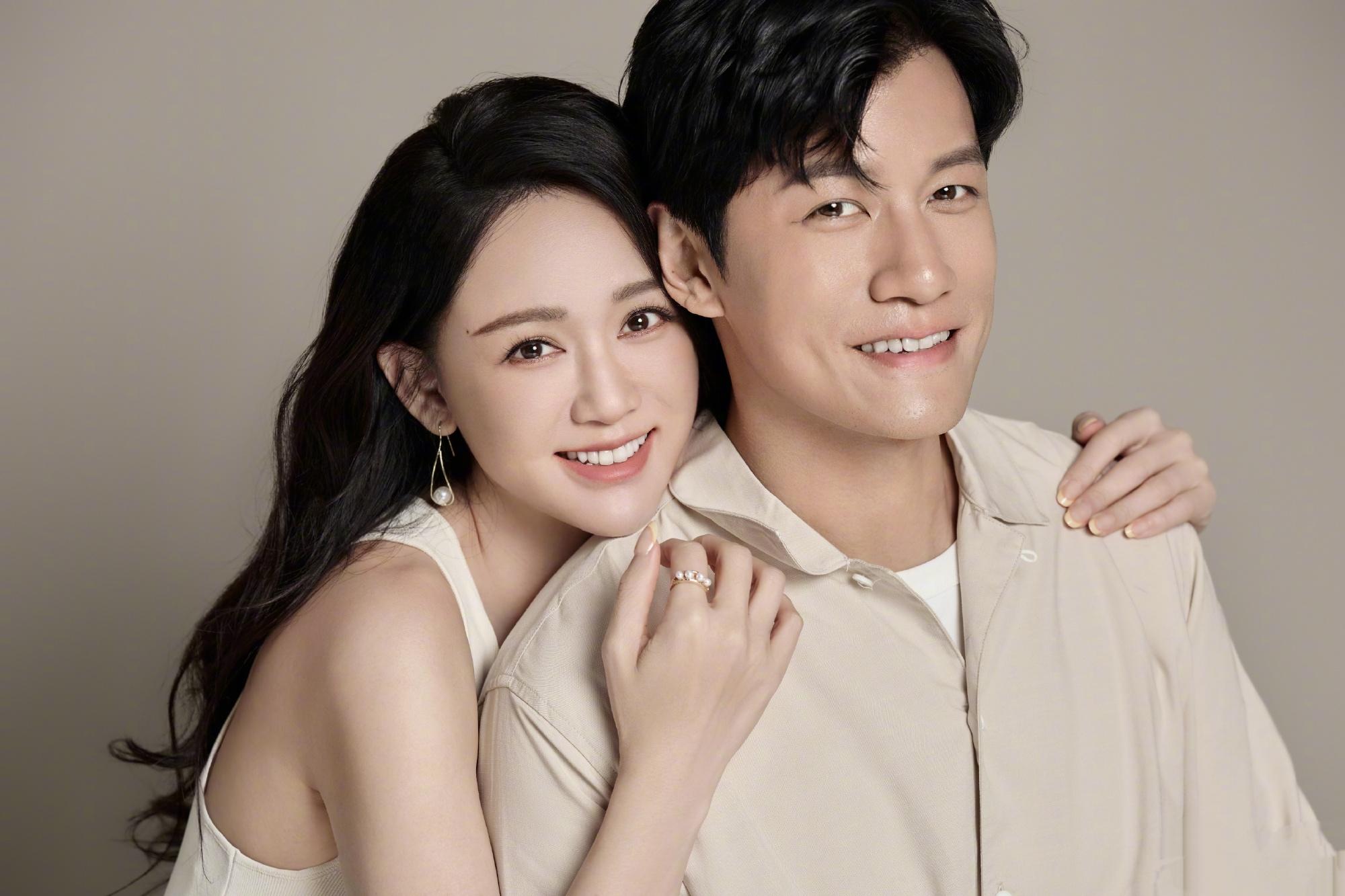 陈乔恩晒与艾伦合照，幸福又甜蜜，二人领证两年即将举办婚礼-陈乔恩跟艾伦是真的在谈恋爱嘛