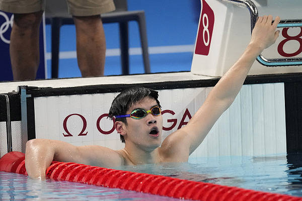 战况 | 覃海洋爆冷无缘200米蛙泳决赛-游泳运动员覃海洋照片