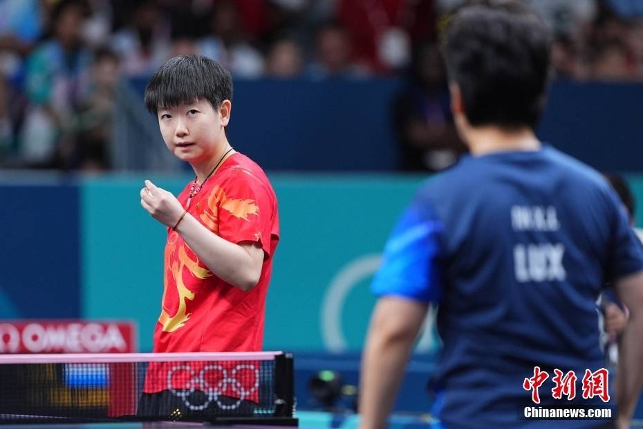 (巴黎奥运)乒乓球女子单打:孙颖莎晋级十六强-奥运乒乓球女子孙颖莎