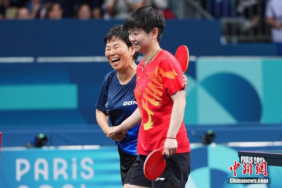 (巴黎奥运)乒乓球女子单打:孙颖莎晋级十六强-奥运乒乓球女子孙颖莎