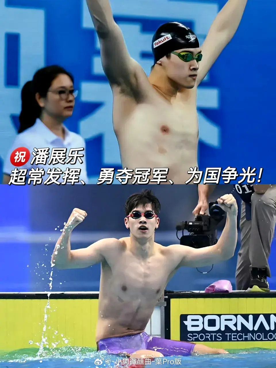 "潘展乐破纪录,徐峥喊话:这金牌‘含金量’,比我头发都高!"-潘展云个人简历