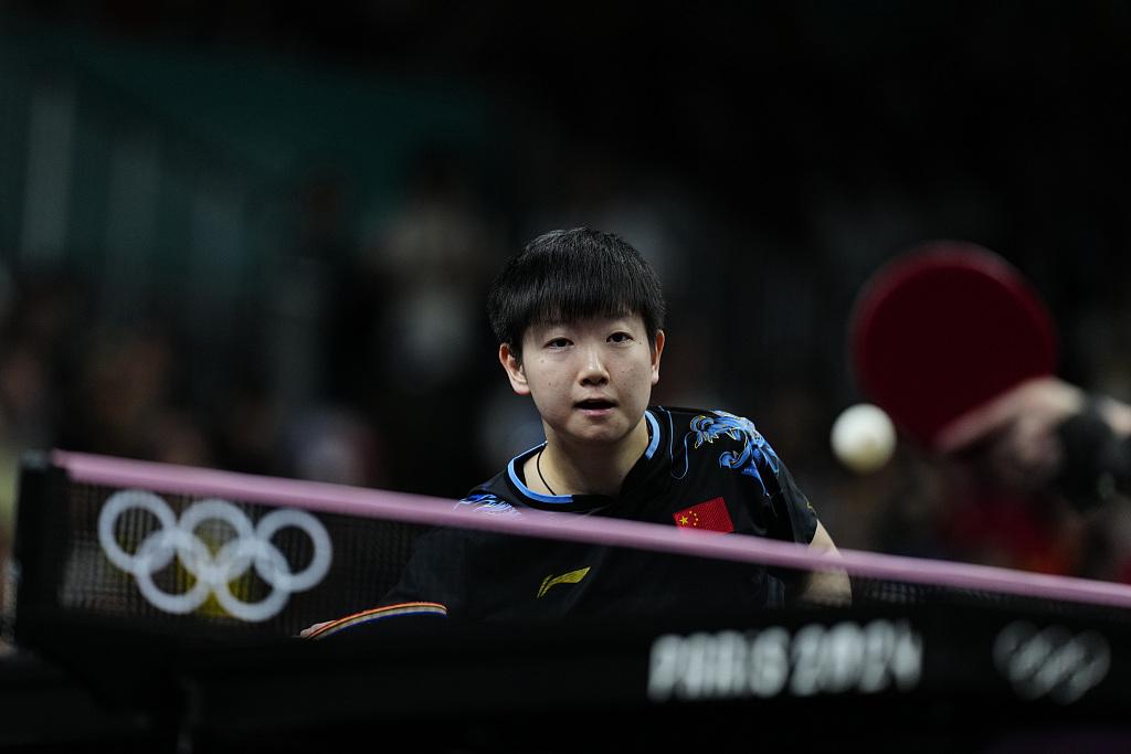 4-0！孙颖莎碾压晋级，日本一姐惨遭16连败！国乒包揽单打冠亚军-东京奥运乒乓女团孙颖莎
