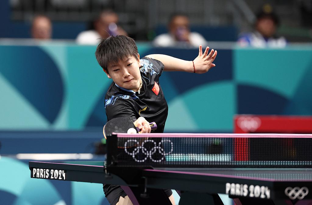 4-0！孙颖莎碾压晋级，日本一姐惨遭16连败！国乒包揽单打冠亚军-东京奥运乒乓女团孙颖莎