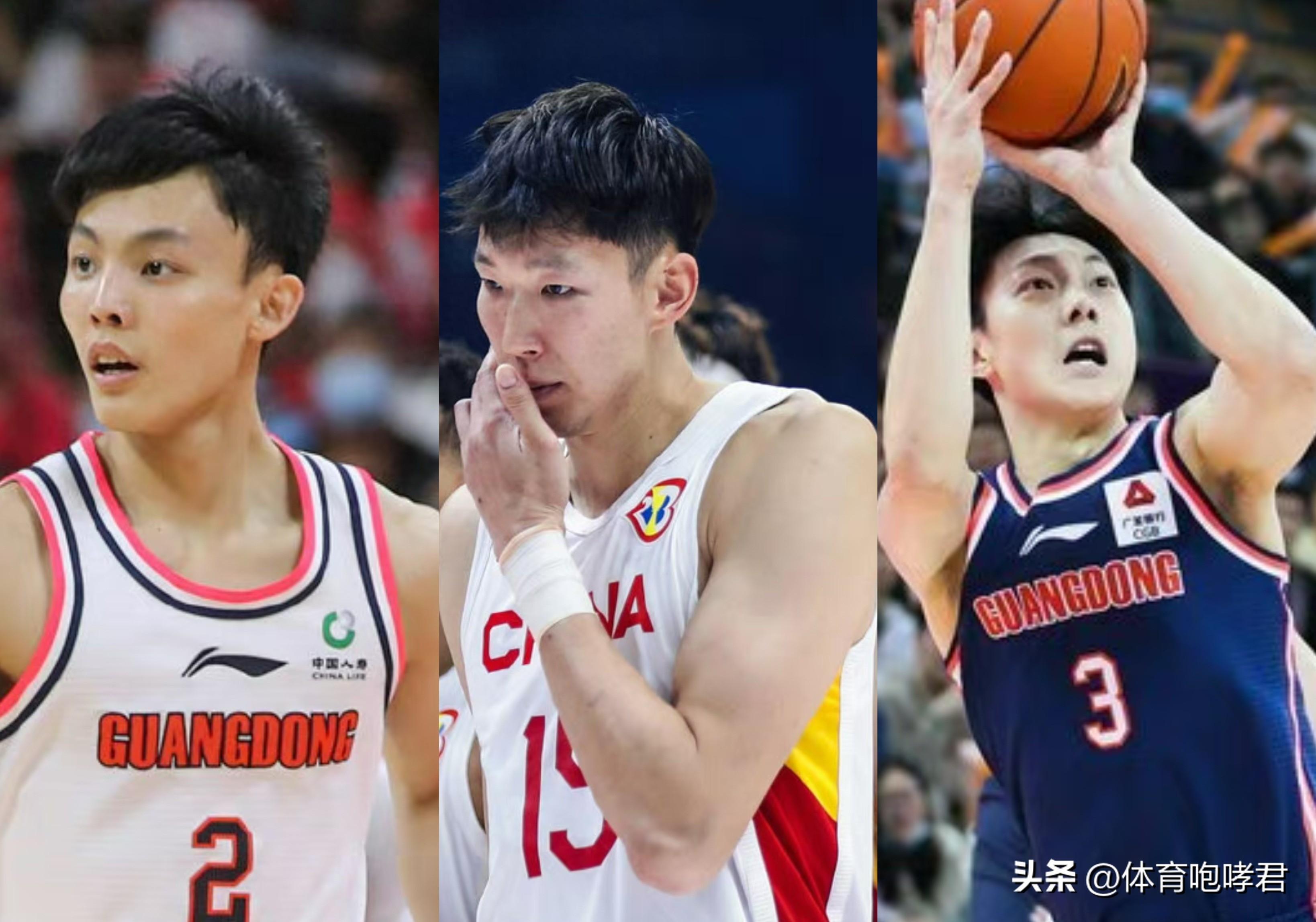 辽粤8人入选中国男篮!广东男篮中锋驰援郭士强,感谢张镇麟怒吼-中国广东男篮队员