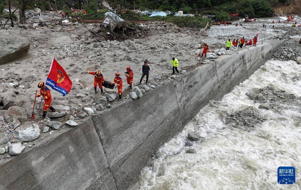 四川康定山洪泥石流灾害抢险救援有序推进-康定有泥石流吗
