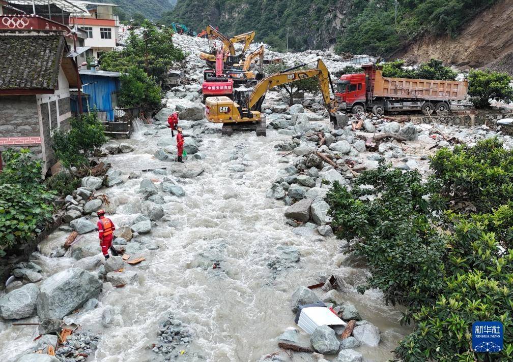 四川康定山洪泥石流灾害抢险救援有序推进-康定有泥石流吗