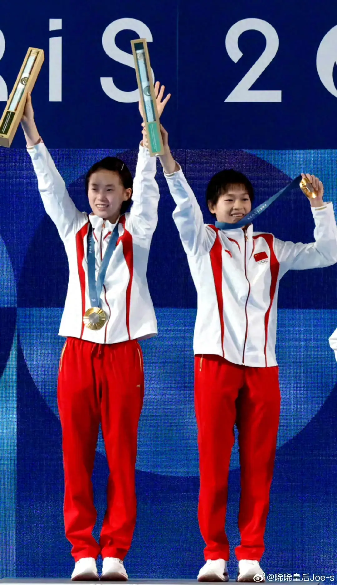 "水花界的‘内卷’大战?全红婵VS陈芋汐,谁是‘消失术’王者?"-全红婵陈芋汐赛后记者会