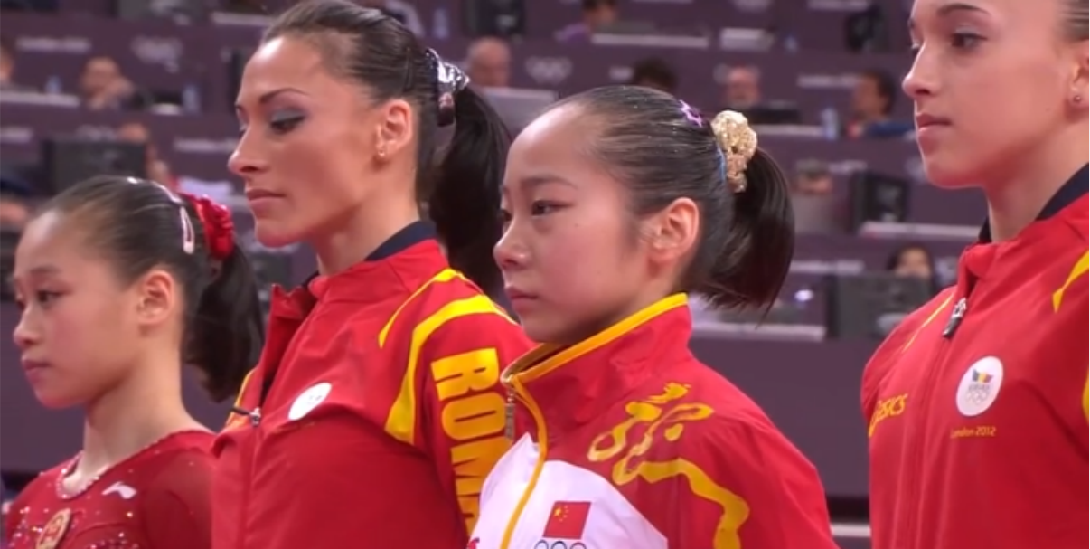 2012年伦敦奥运会-女子平衡木决赛-各国选手相继发生失误-2012奥运会女子体操平衡木决赛