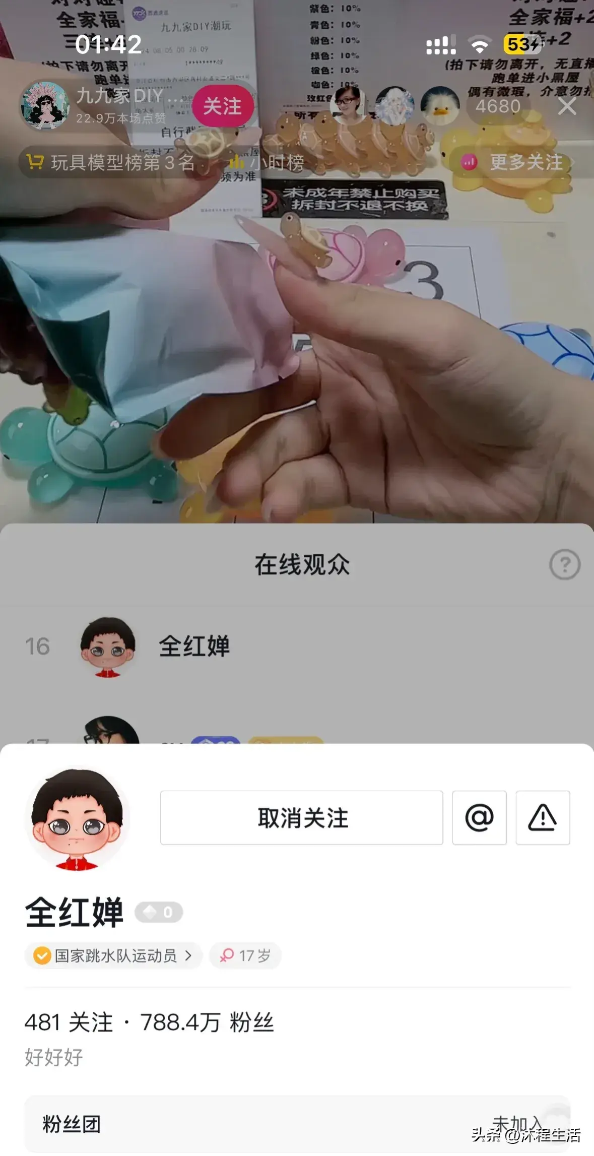 比赛前全红婵还在直播间拆乌龟盲盒,网友:冠军也爱王八对对碰-全红婵获什么奖励