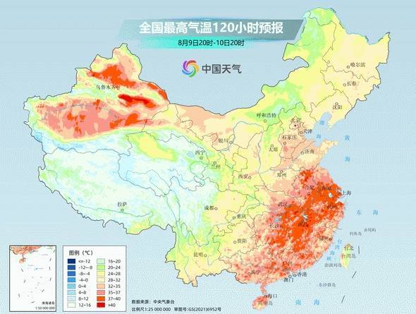 高温酷热将超长待机 江浙沪等多地地表温度将超60℃-江浙沪气温