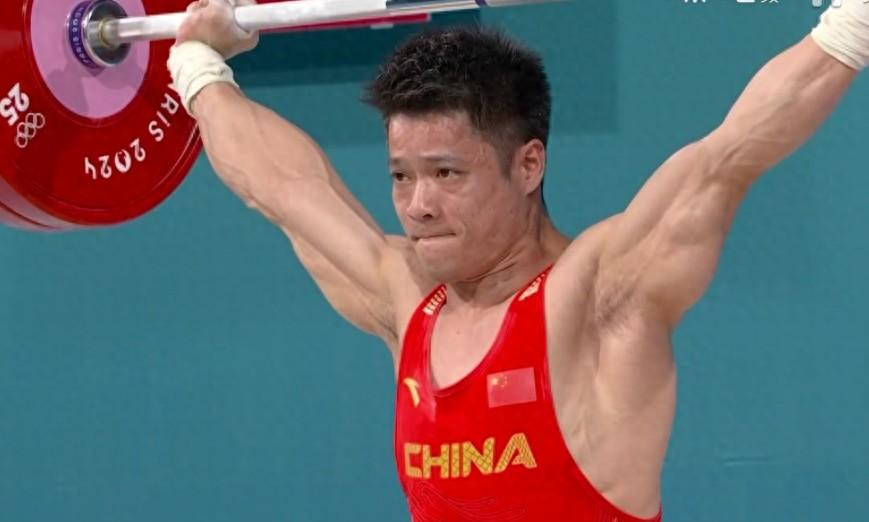 中国队第23金！李发彬两次失败，仍破奥运纪录卫冕，对手放弃冲金-李发彬破纪录夺金