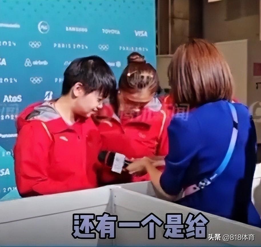 有爱!石川佳纯给马龙送pin请女乒转交,陈梦恍然大悟:我替他谢谢你-石川佳纯和马龙比赛
