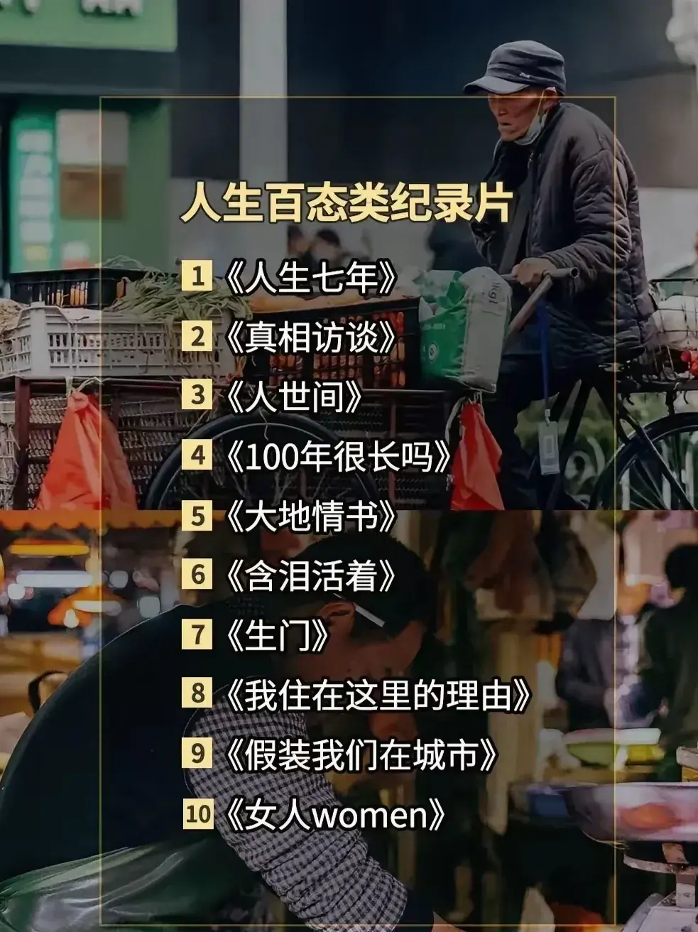 一生必看的100部顶级纪录片，不要把你的生命献给无知-值得一看的纪录片排名