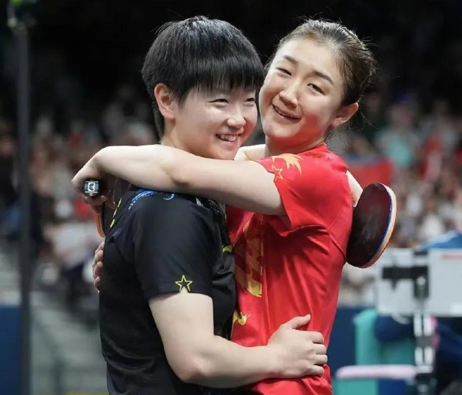 逆转孙颖莎夺冠，陈梦含泪，官宣决定，金牌奖金曝光-孙颖莎陈梦决赛会师