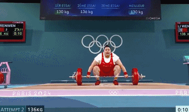 王者归来！李雯雯举重309公斤摘金，三表现演绎“雯”若泰山-李雯雯举重资料视频