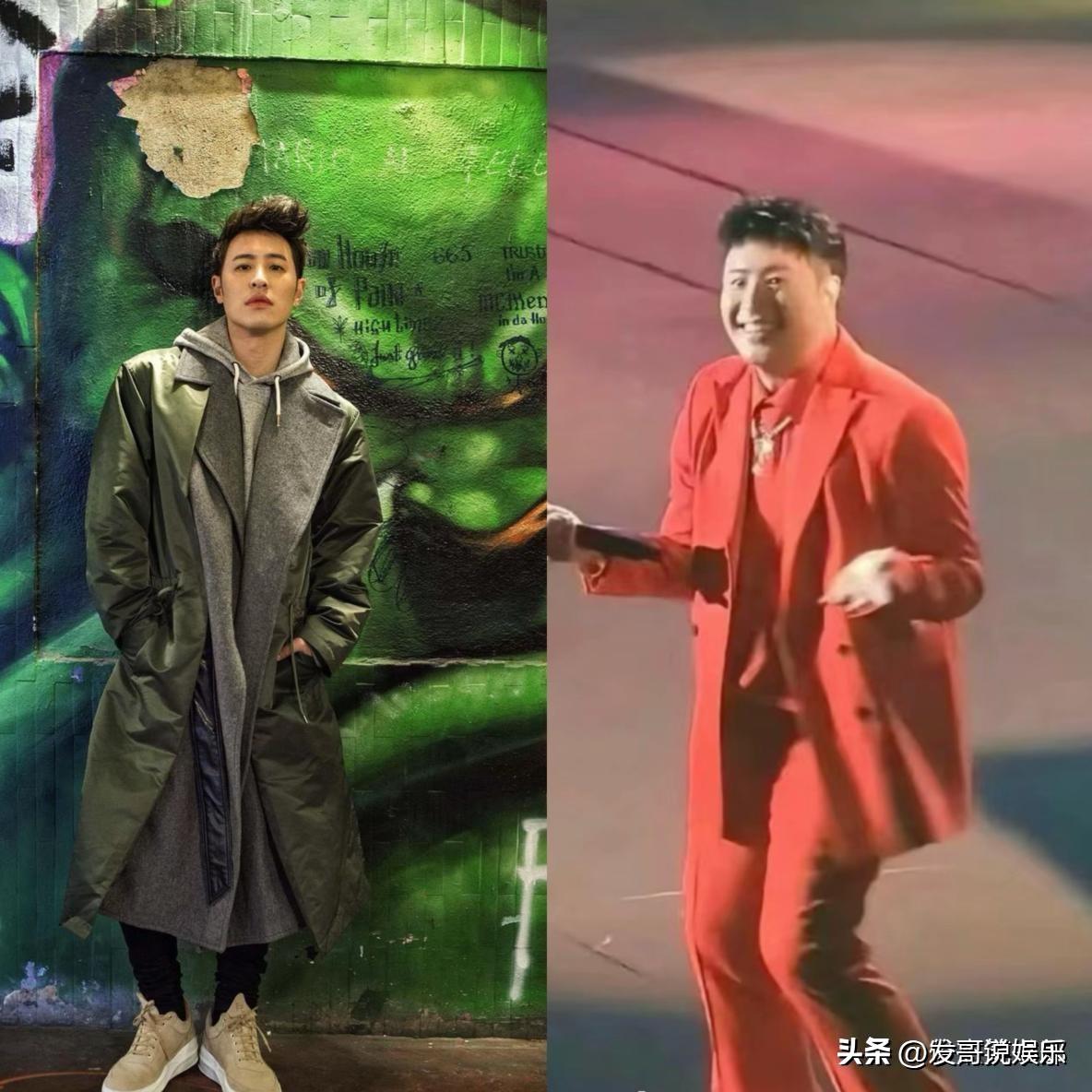 44岁潘玮柏胖至200斤，晒19岁时帅照，被罗志祥嘲讽你就继续吃吧-潘玮柏又胖了