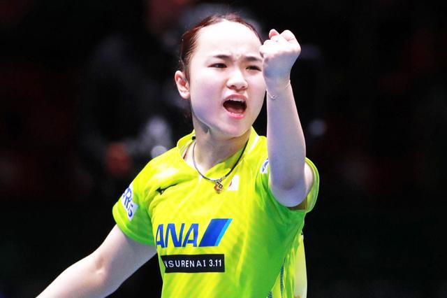 她是伊藤美诚的队友，赢过世界冠军、喜欢樊振东，现已入选世乒赛-伊藤美诚和谁争第三名