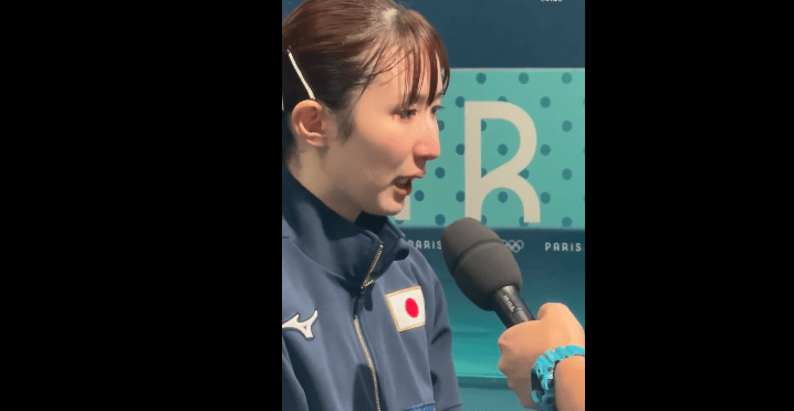 原创            孙颖莎小举动感动日本！日媒：感谢孙颖莎，早田伤势让她无法打球-孙颖莎接受日本采访
