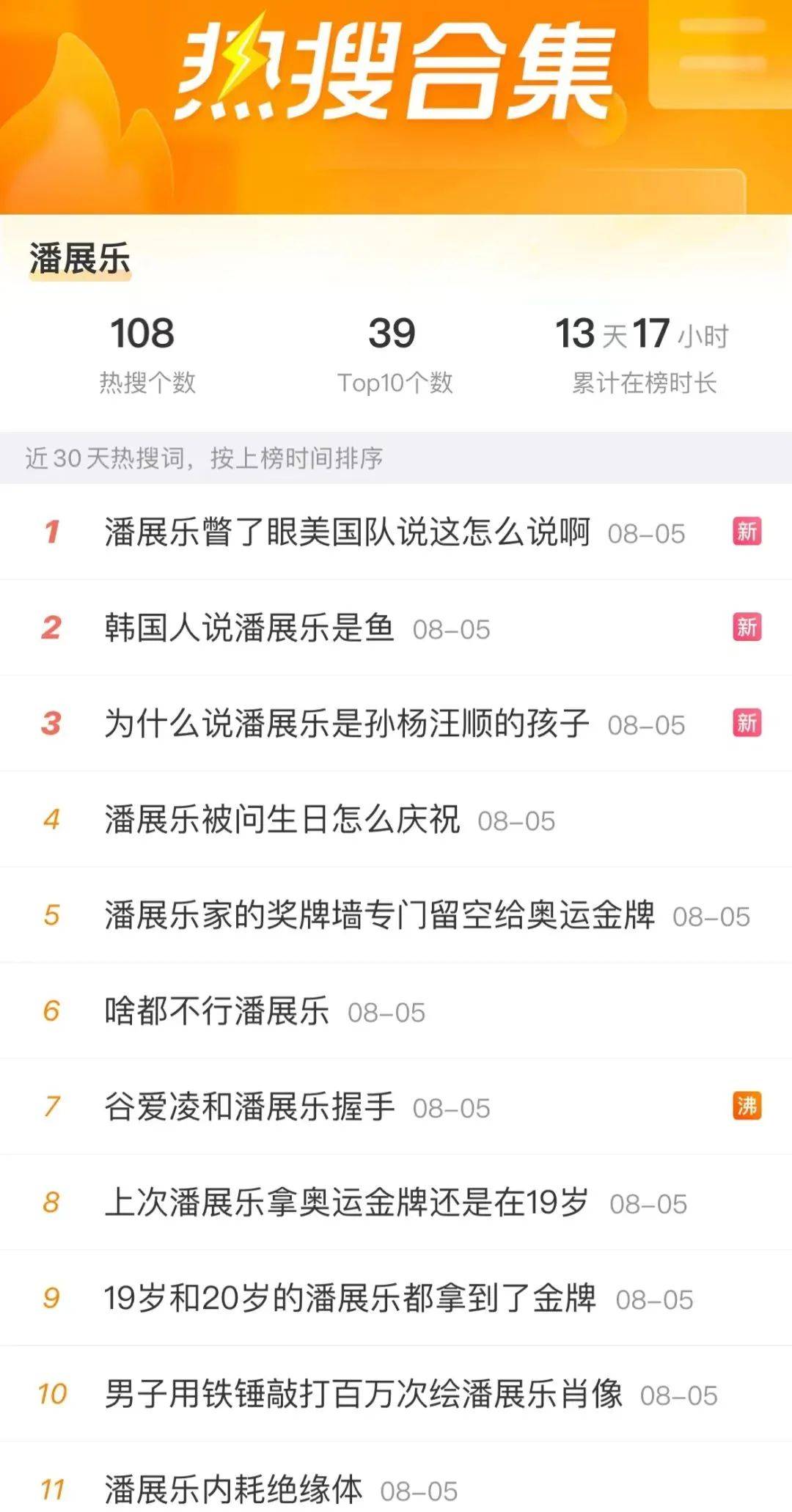 再次冲上热搜!潘展乐:“这段先别播啊!”-潘展乐