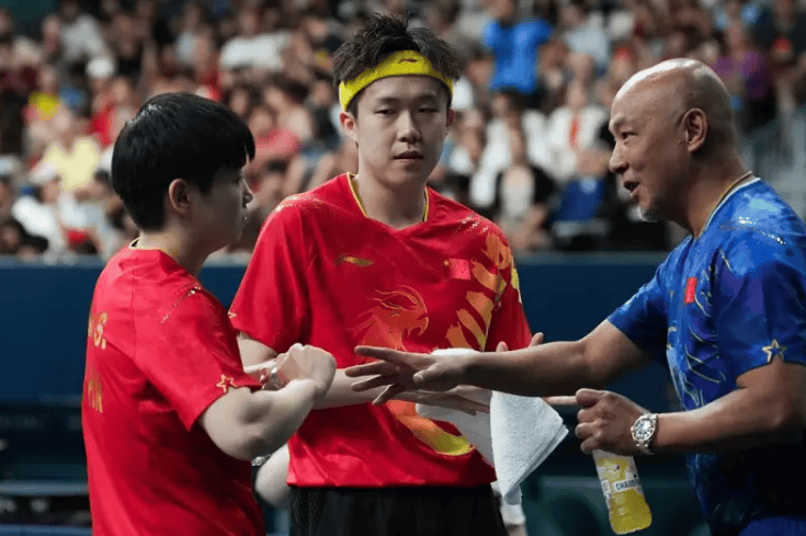 原创 为何逆转韩国?对话曝光,王楚钦失误连连,谁注意孙颖莎反应-王楚钦受罚