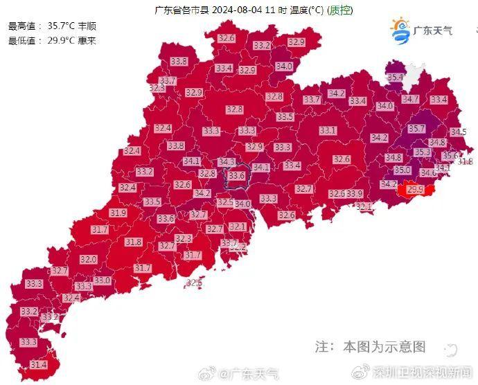 139个高温预警！网友：请问广东高温是在冲击奥运奖牌吗？接下来→-广东高温预警和暴雨预警一起发布